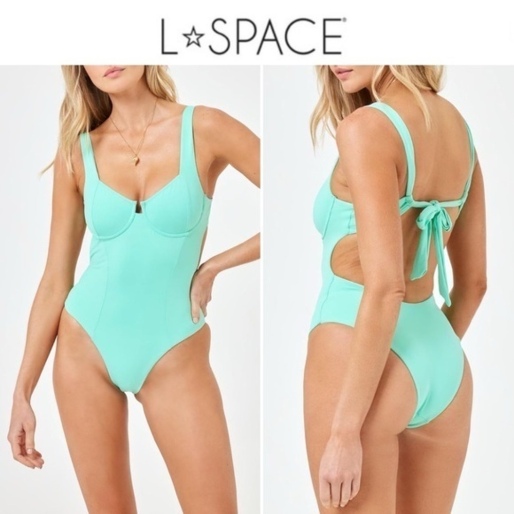 🔥 L* SPACE KENDAL ONE PIECE TEAL L 198$